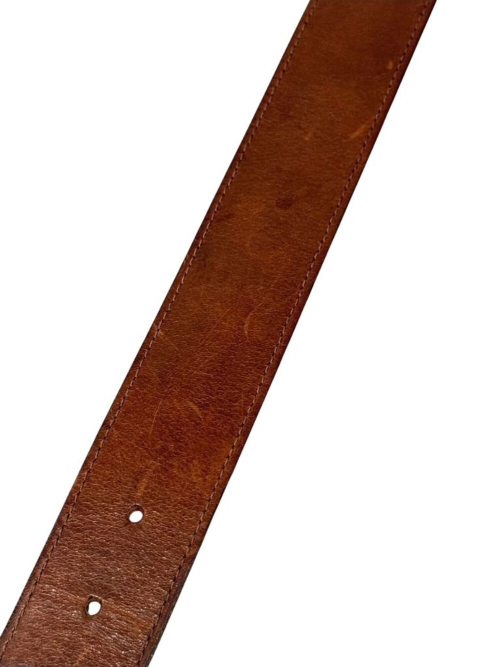 Streets Ahead Womens Statement Belt Brown Leather Silver-Tone Buckle Boho Size S - Picture 10 of 14